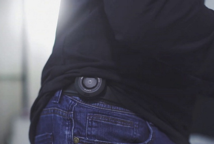 Kat VR product worn on belt